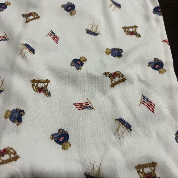 Ralph Lauren American Teddy Print Onsie - Picture 5 of 8